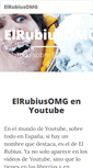 Mobile Screenshot of elrubiusomg.com